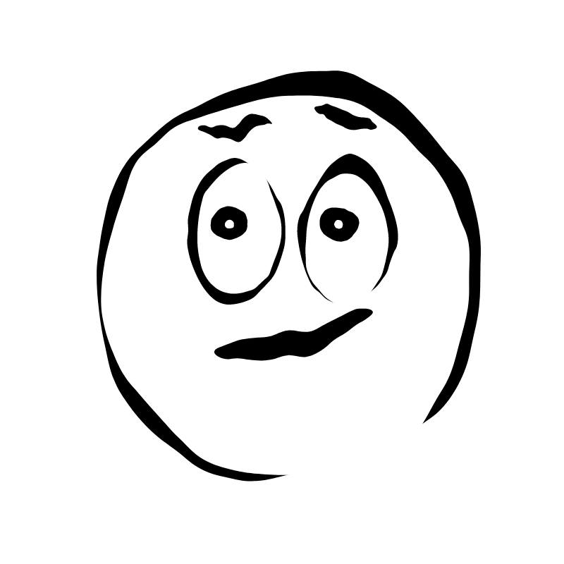 Ink Face Sketch #23 static token preview