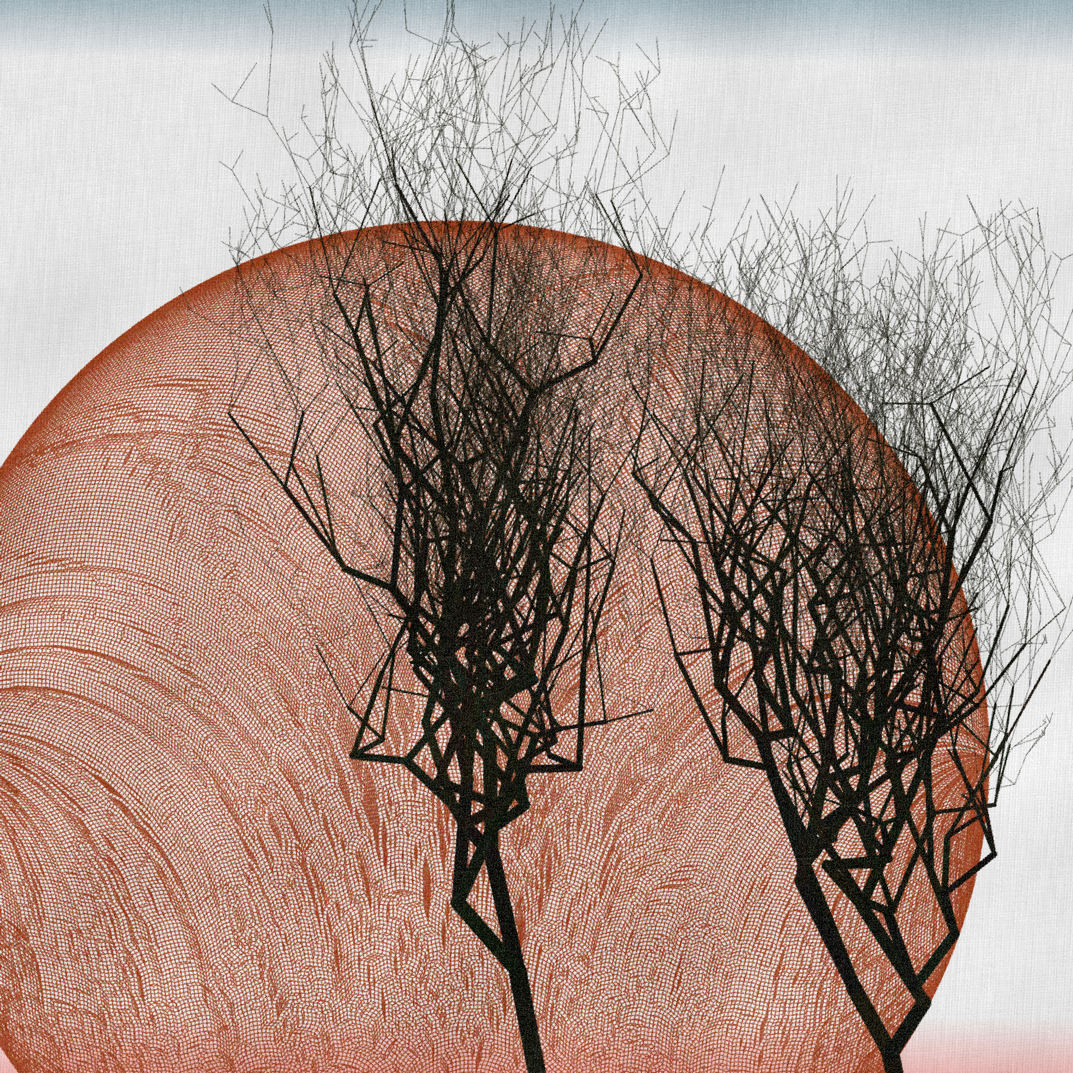 Three dead trees on earth #19 static token preview