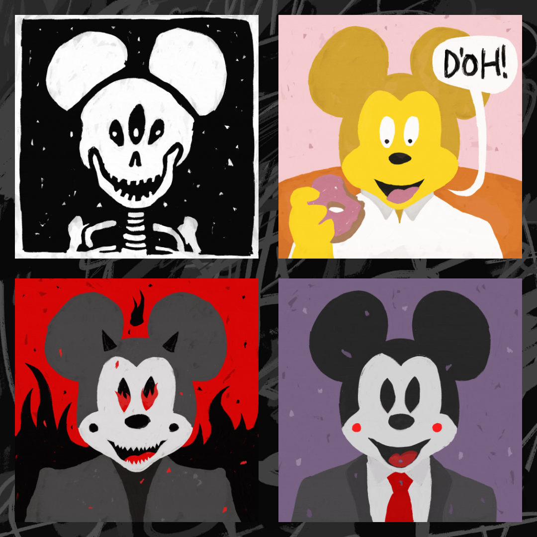 MICKEY PT01 #12 static token preview