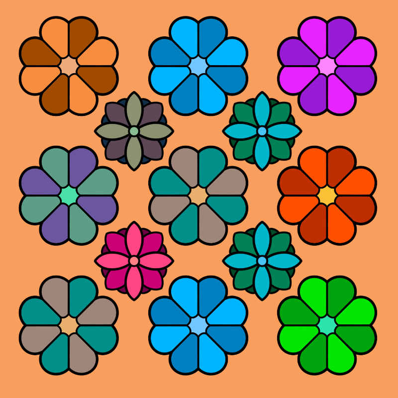 Just Flowers and Colors... #1 static token preview