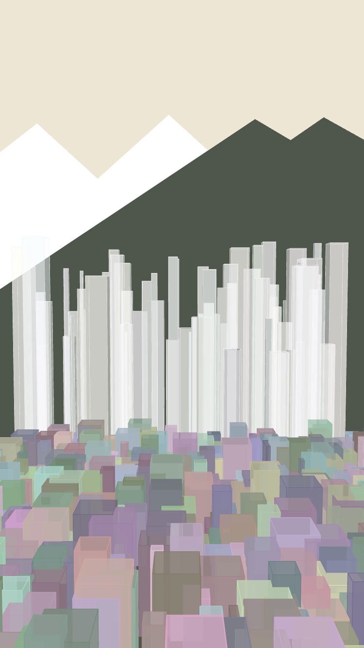 Los Angeles Winter Skyline #7 static token preview