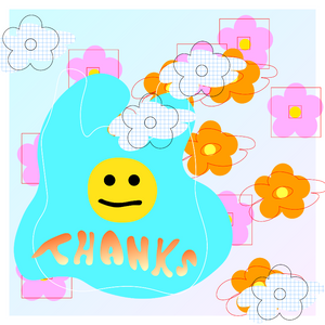 thanks bag and flowers project preview