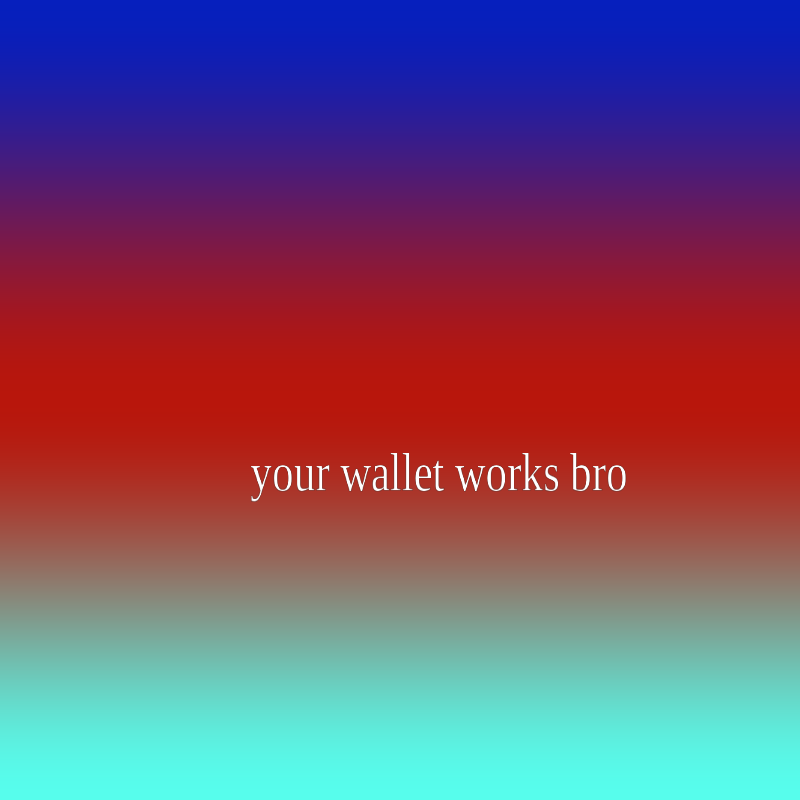 bro did your wallet works bro #2 static token preview