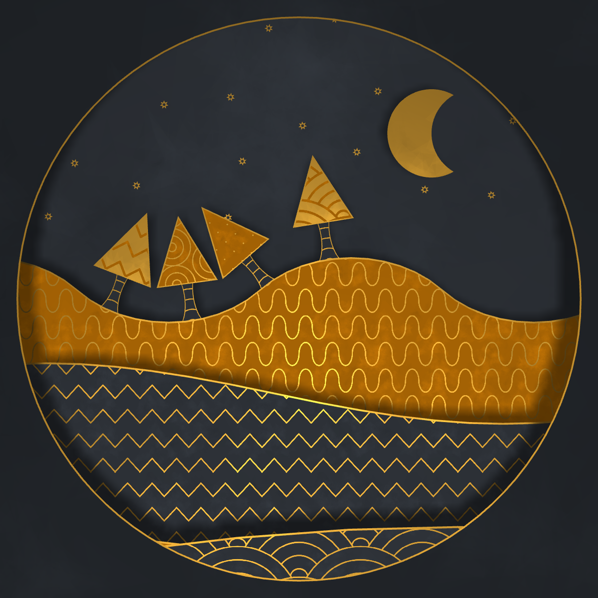 NIGHT WORLD #1 static token preview