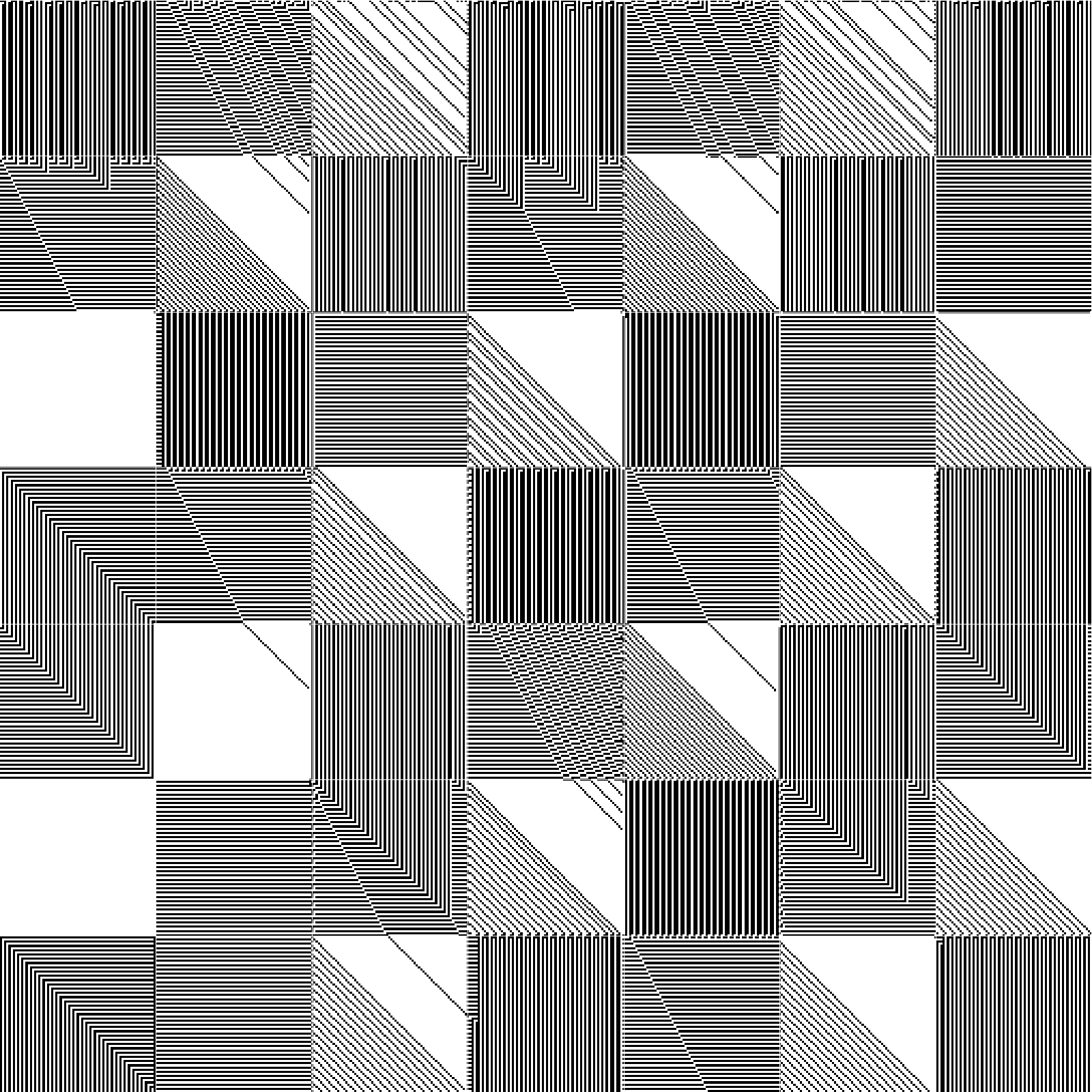 RULES (for Elementary Cellular Automata) #100 static token preview