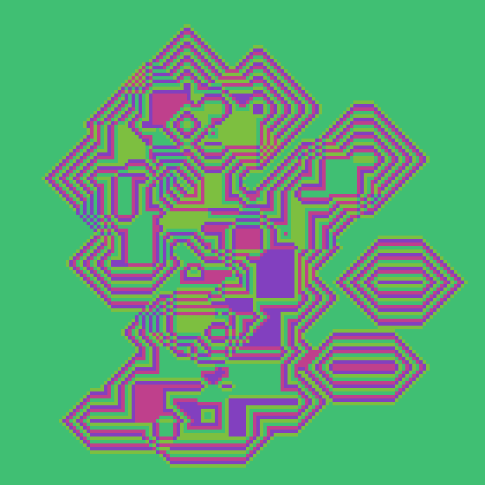 Superimposed Octagonal Pyramids #16 static token preview