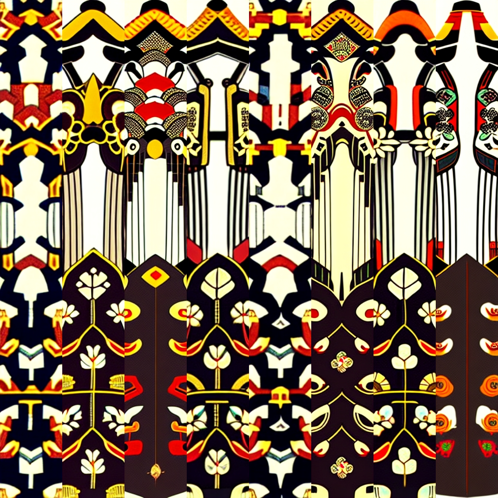 AI Japanese Traditional Texture #6 static token preview