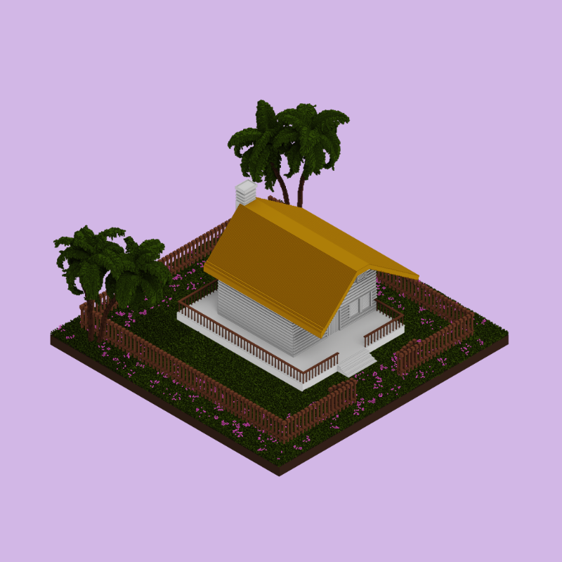 Pastel cottages #22 static token preview