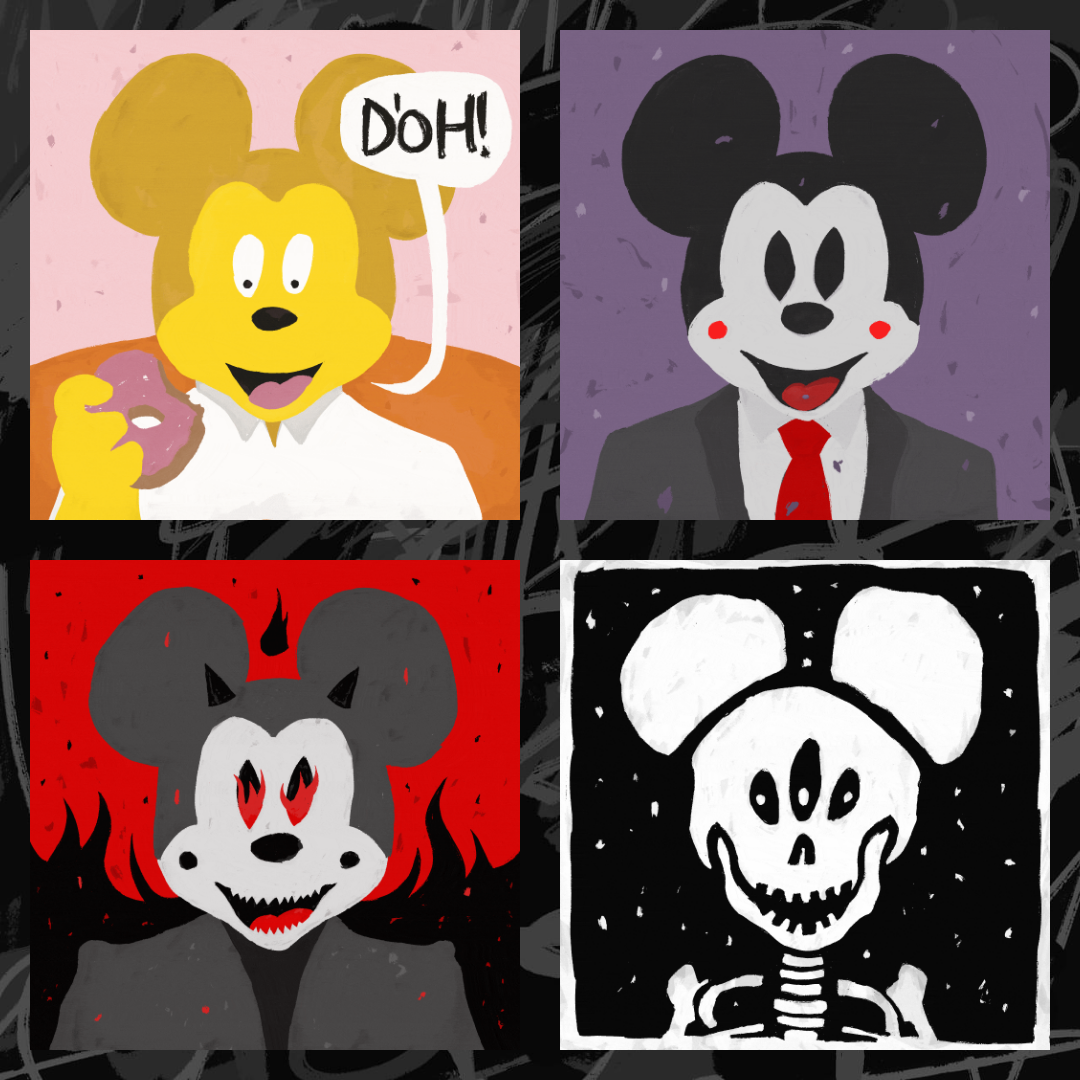 MICKEY PT01 #15 static token preview