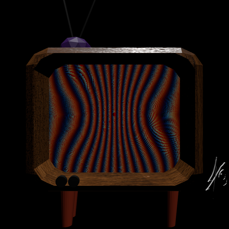 Glitchy TV #5 static token preview