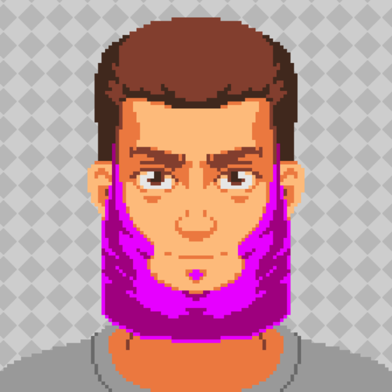 MO Beard #6 static token preview