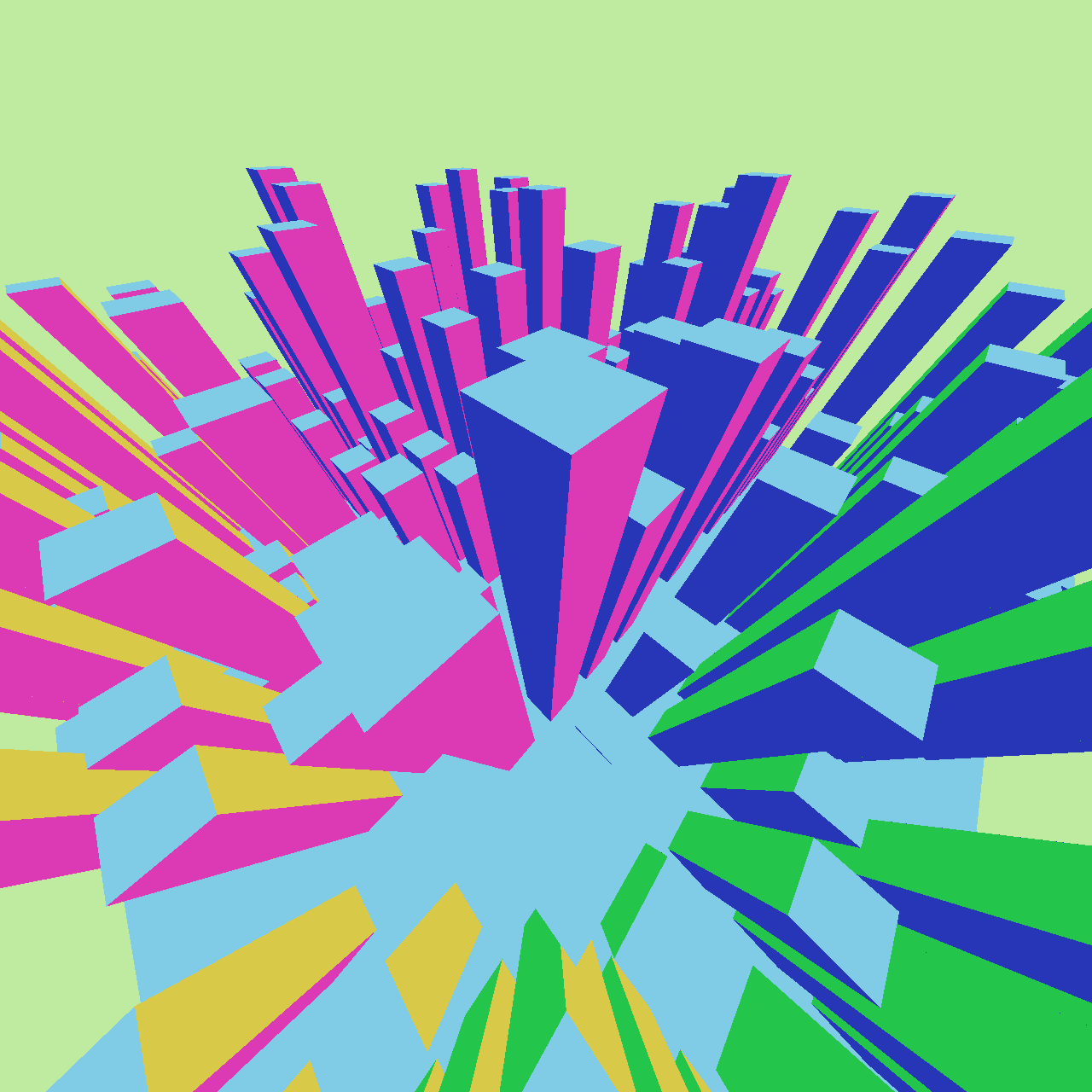 NYC psychedelic flying #2 static token preview