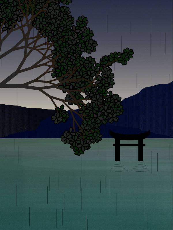 Foggy morning in a village near Tokyo #10 static token preview