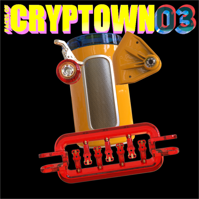 FacesOfCryptown vol.03 #10 static token preview