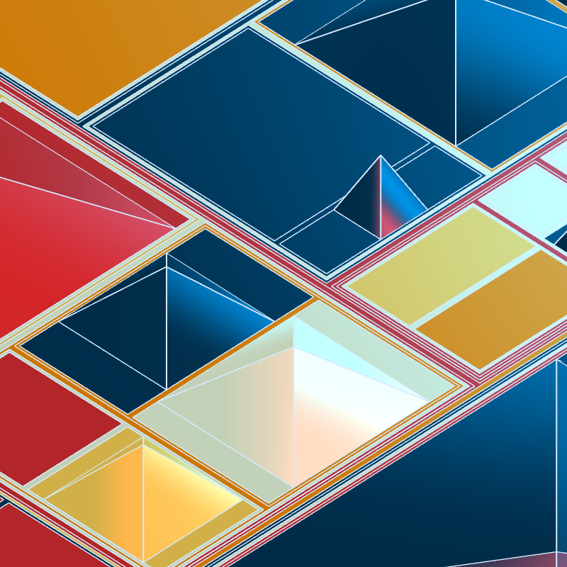 Geometric city #3 static token preview