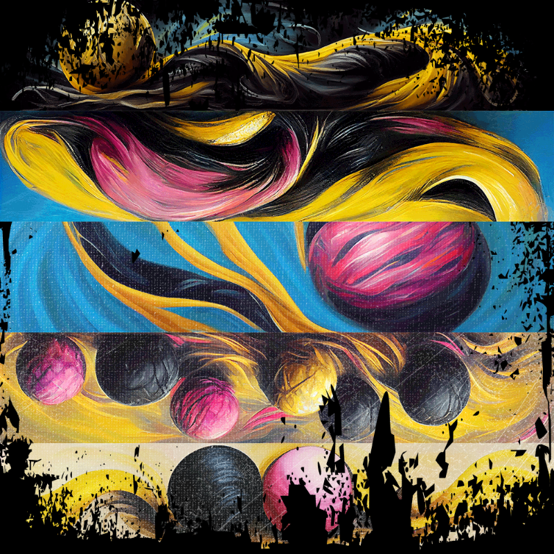 AI Abstract Balls #16 static token preview
