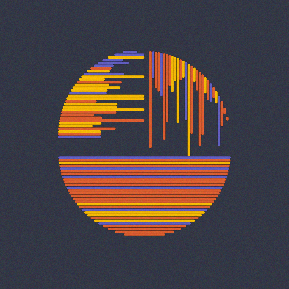Stripes in Circle #14 static token preview
