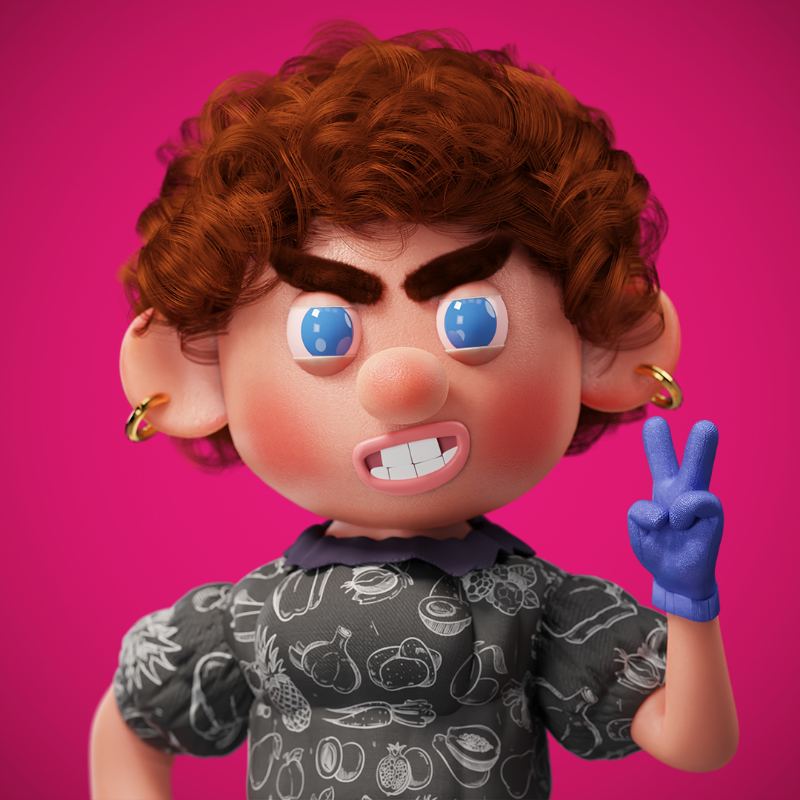 Little Angry #13 static token preview
