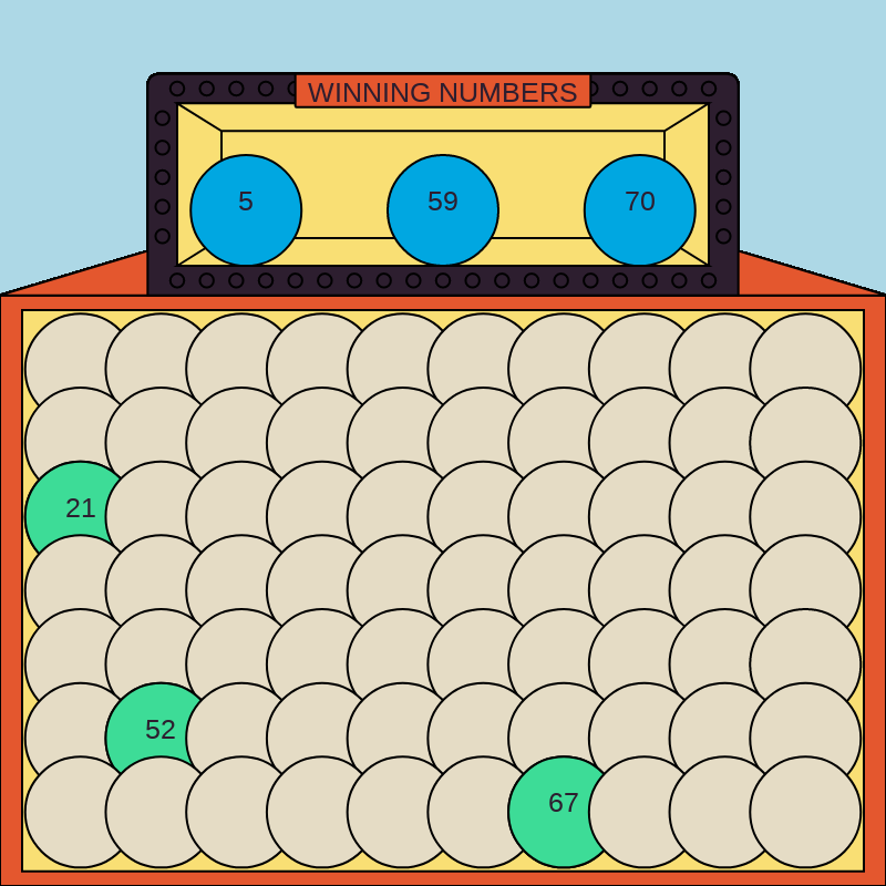 NFT Millions Lotto 02 #4 static token preview