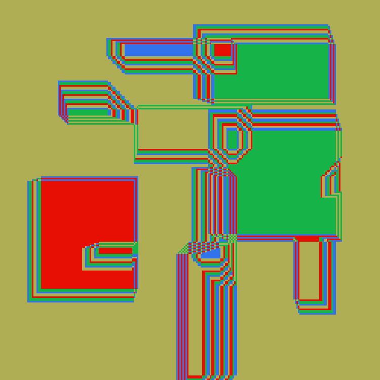 Superimposed Rectangles #8 static token preview