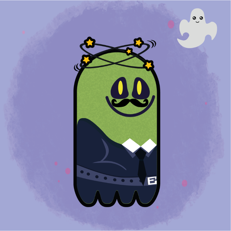 Mystery Ghost #1 static token preview