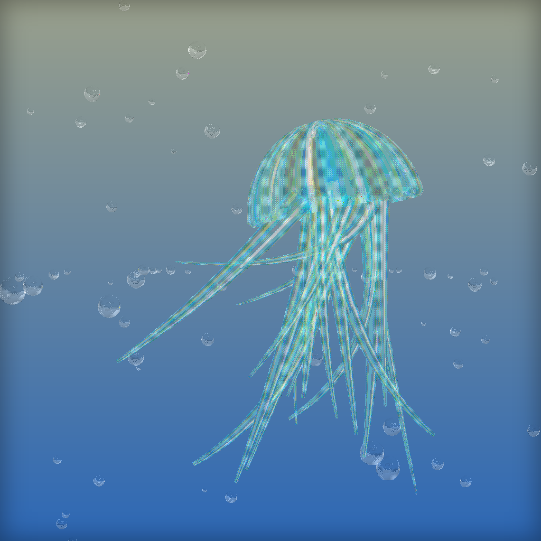 Jellyfish #6 static token preview