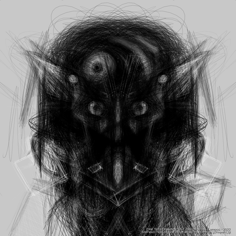 One Tezo Drawings_65+ #7 static token preview