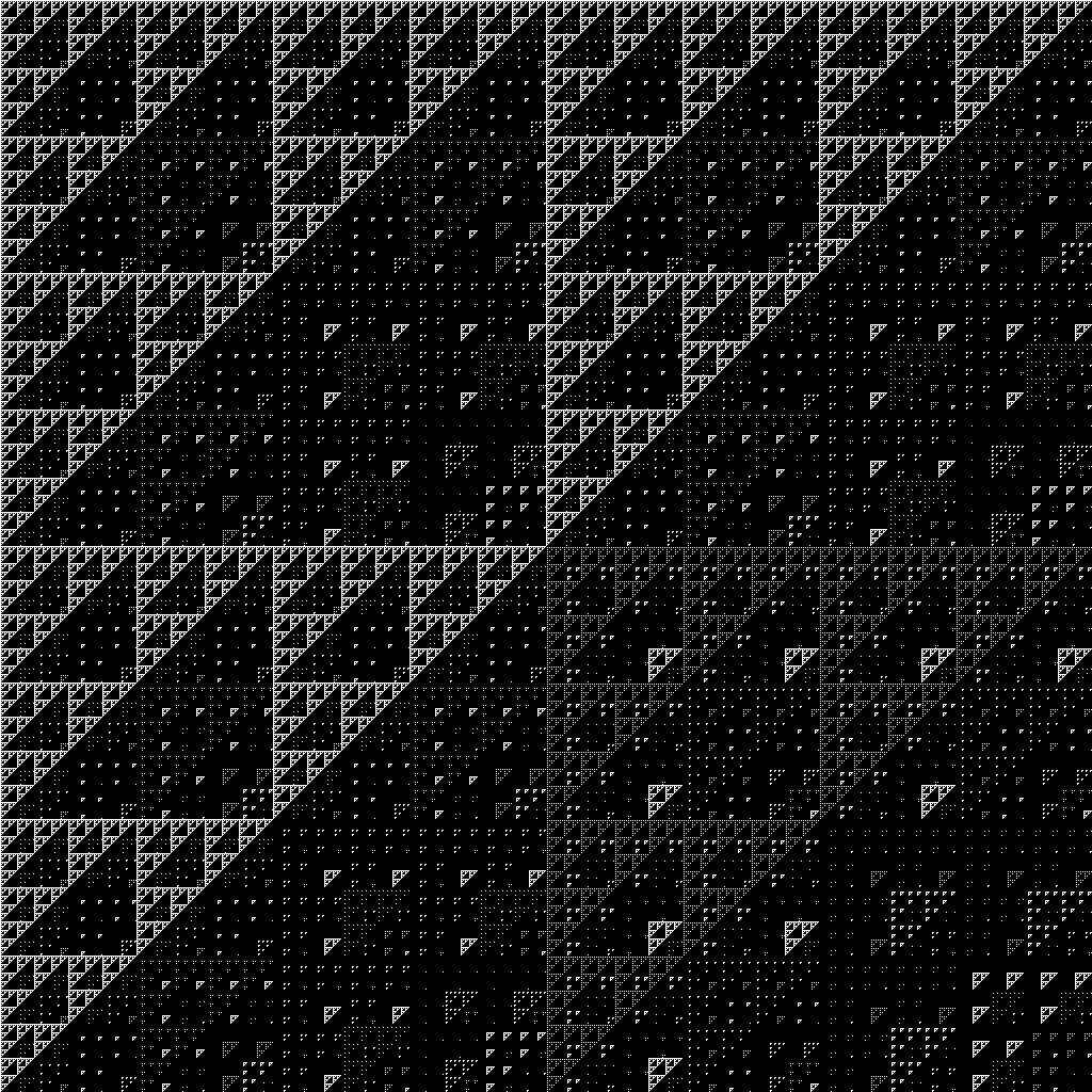 Sierpiński triangles #9 static token preview