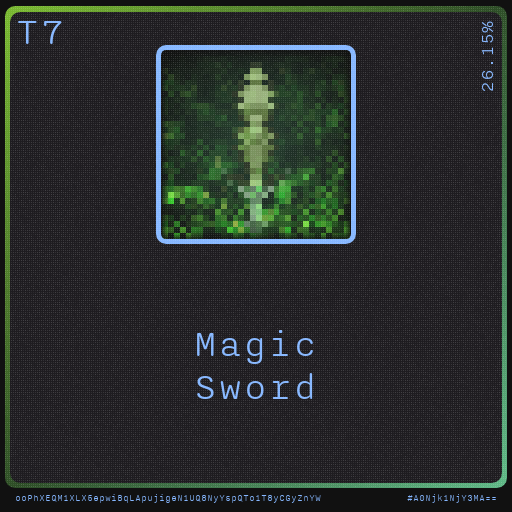 Gear for your quests - Sword #5 static token preview