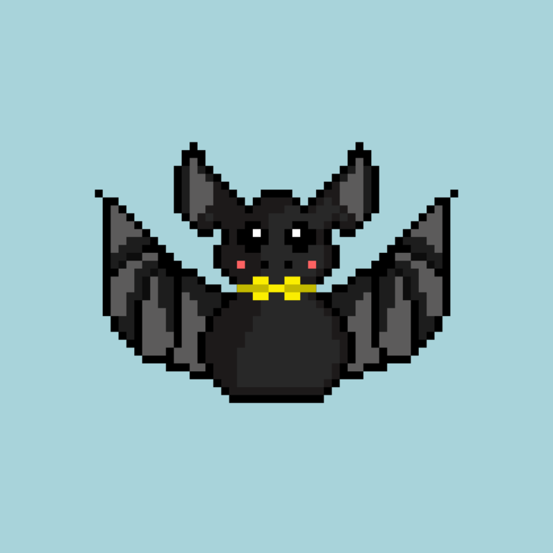 Generative Pixie Bat #3 static token preview
