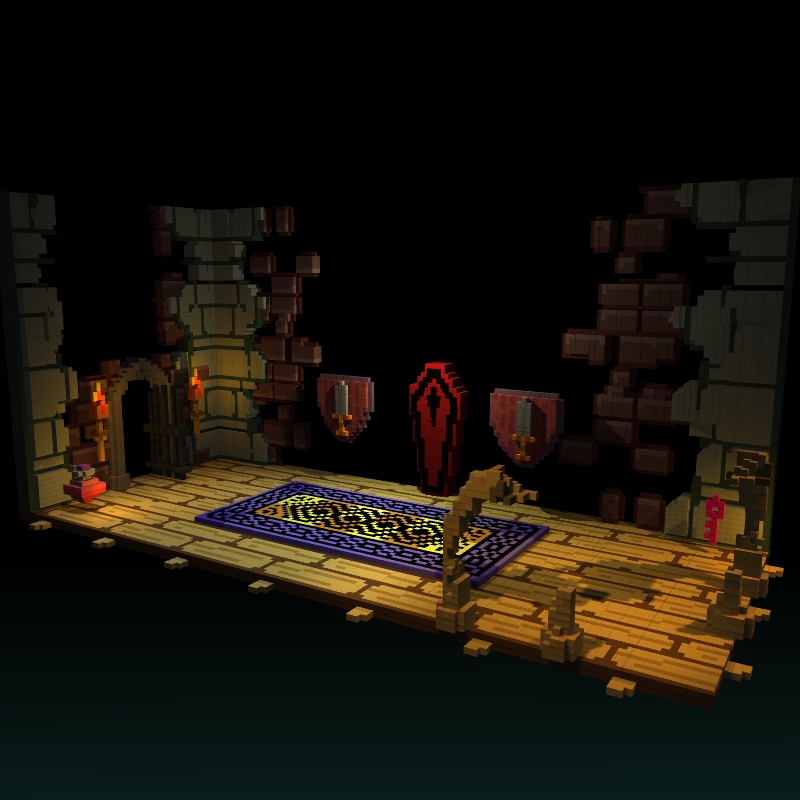 8-bit Dungeons #3 static token preview