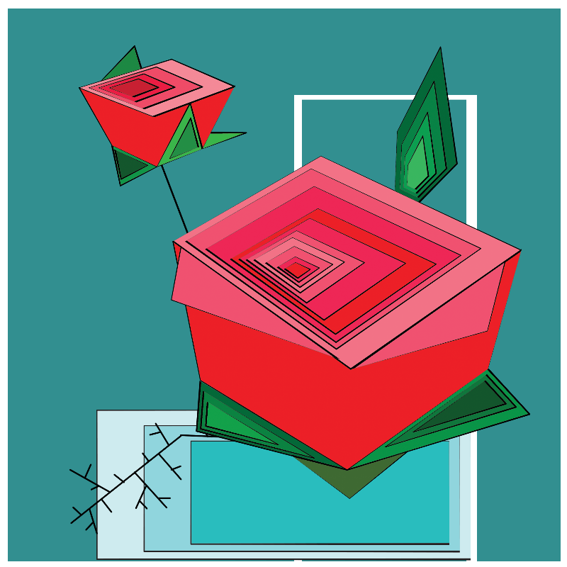 Red Roses I #3 static token preview