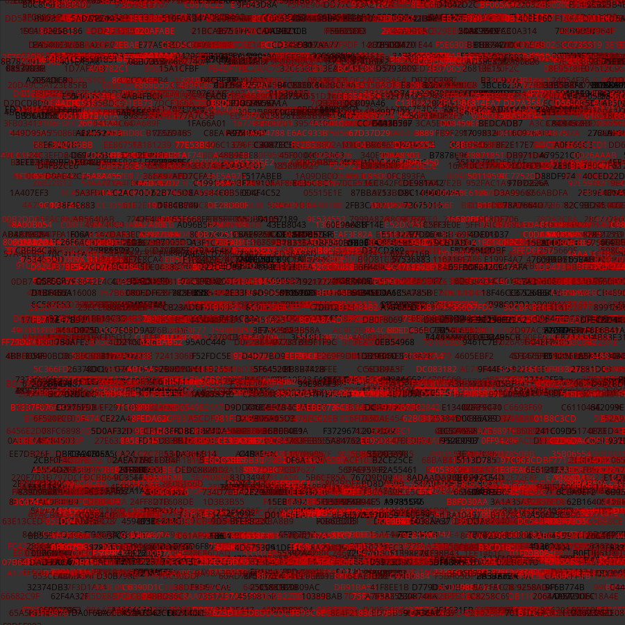 Painting by Random Hexadecimal Numbers #22 static token preview