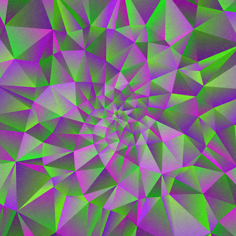 Delaunay Spiral #12 static token preview