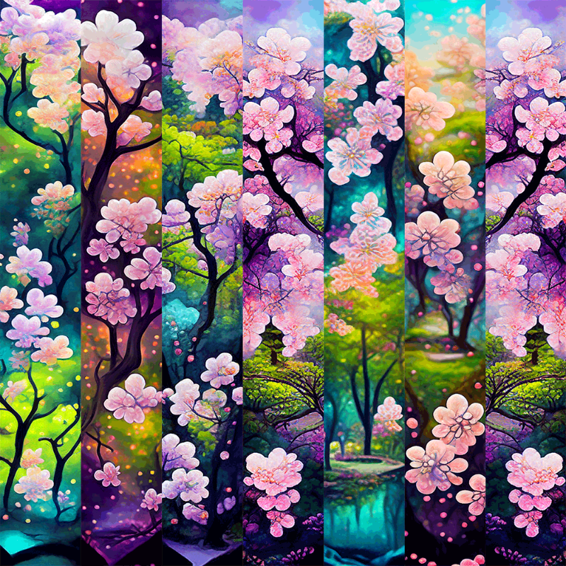 AI Japanese Spring #4 static token preview