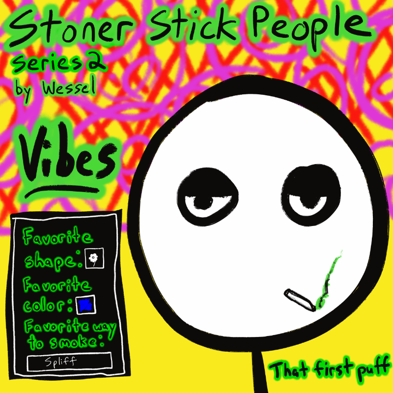 Stoner Stick People Series 2 #24 static token preview