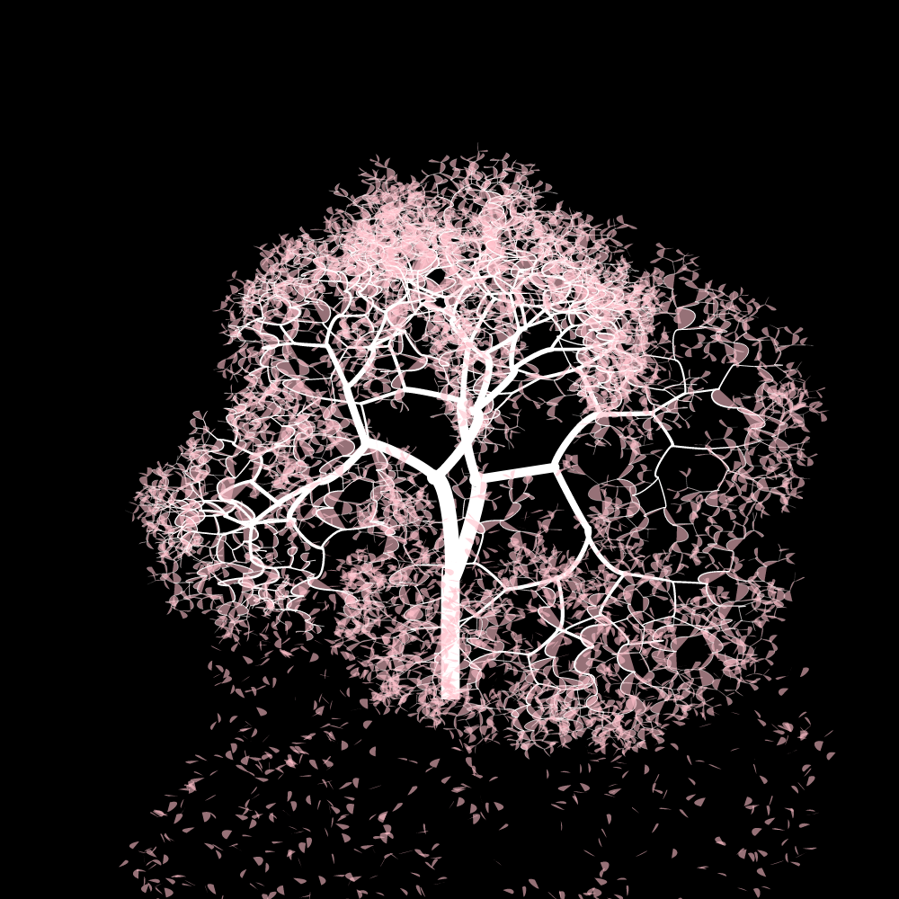 Bézier Bloom #14 static token preview