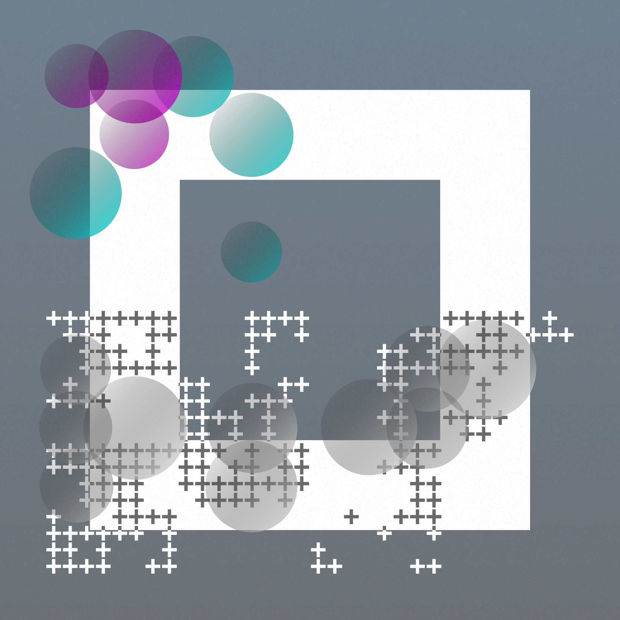 Hazy Shapes #6 static token preview