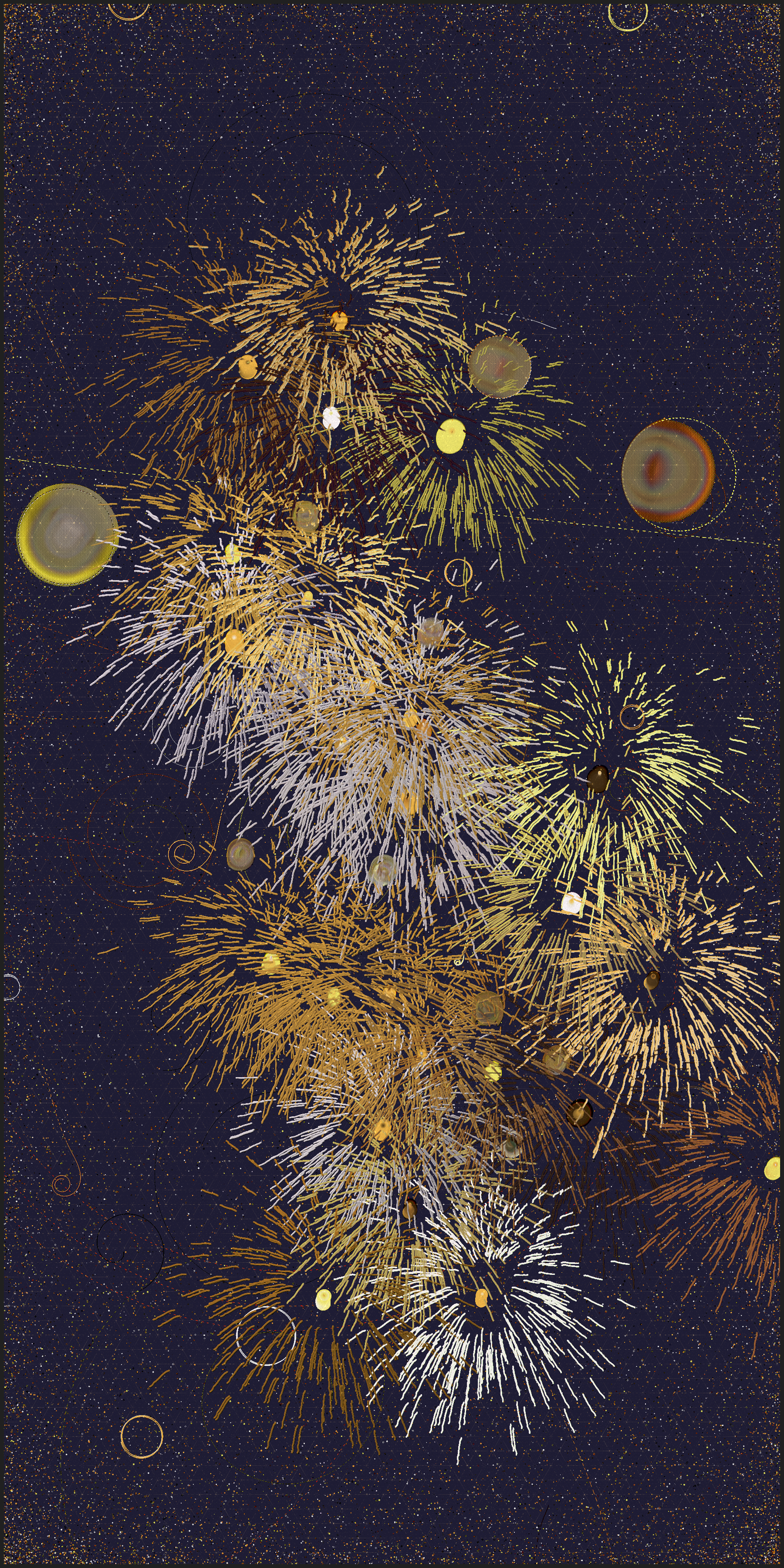 真夏の花火　Fireworks in Midsummer #21 static token preview
