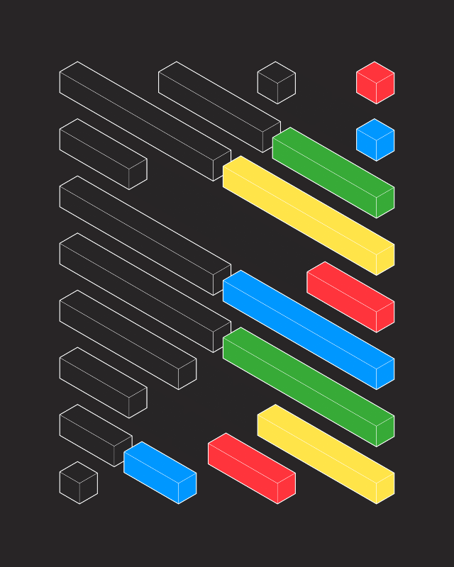Blocky-Neon #16 static token preview