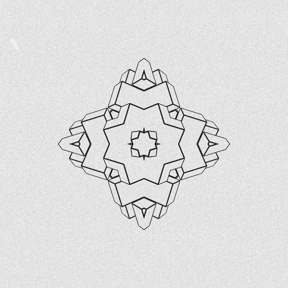 Monochrome Kaleido #335 static token preview