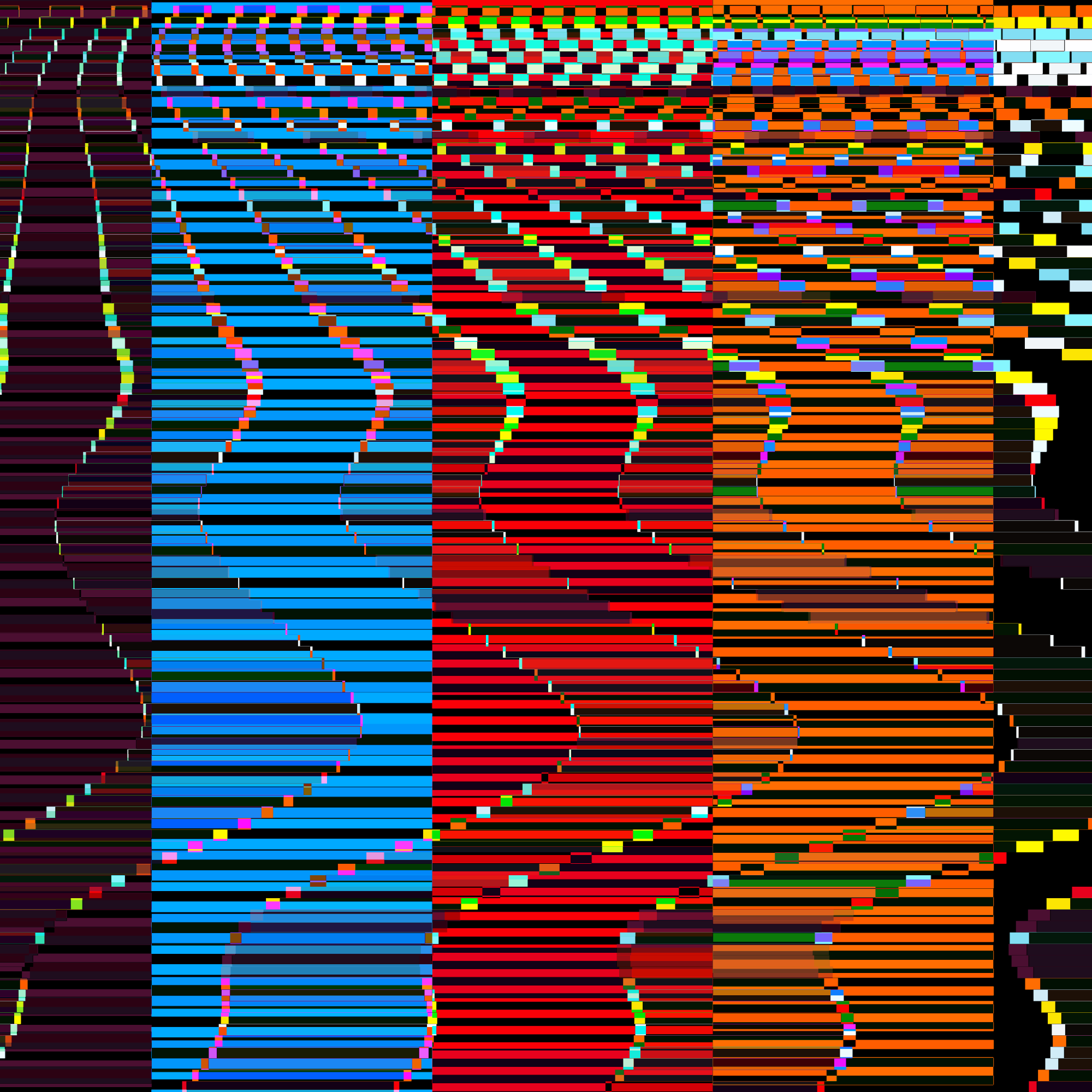 Glitchometry Stripes #16 static token preview