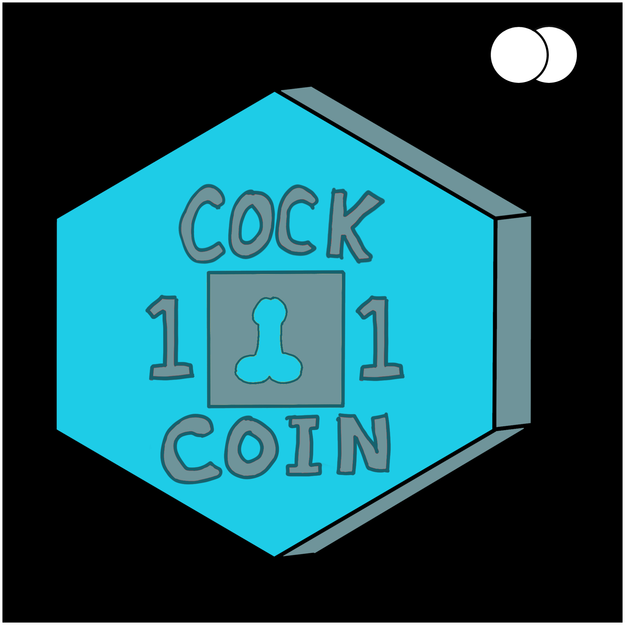 Cockcoins #9 static token preview