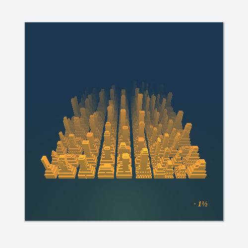 Manhattan 1916 #65 static token preview