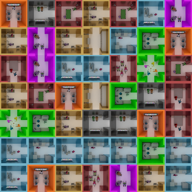 Harlequin block building 2.0 #22 static token preview