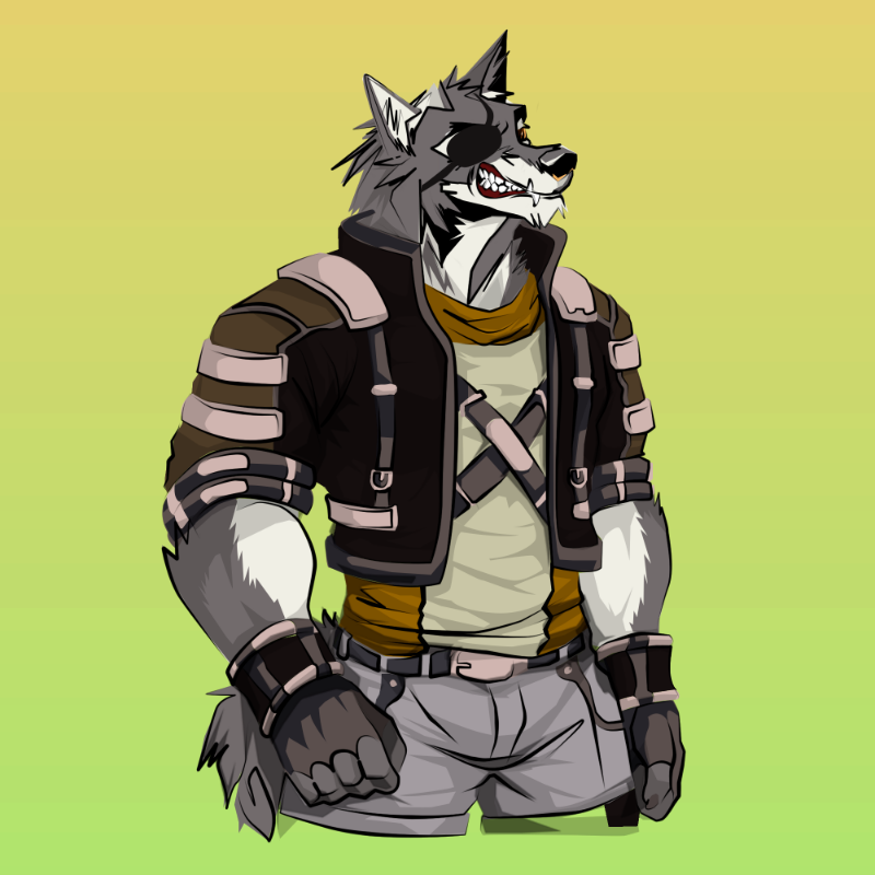 Wolf-soldier #1 static token preview