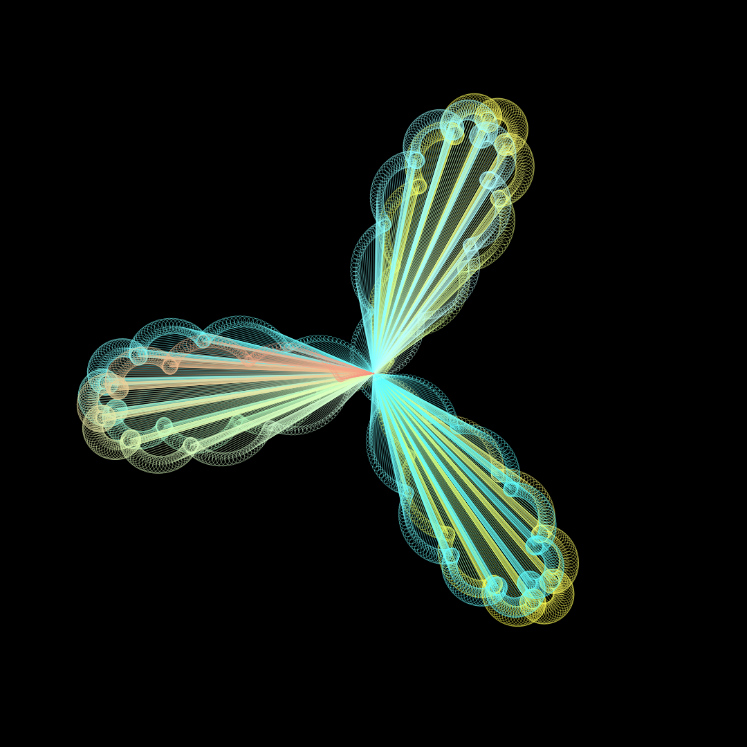 Morphing Flowers #13 static token preview