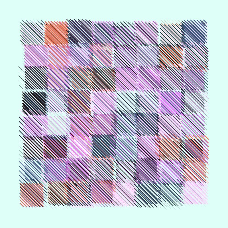 Generative Patchwork #10 static token preview