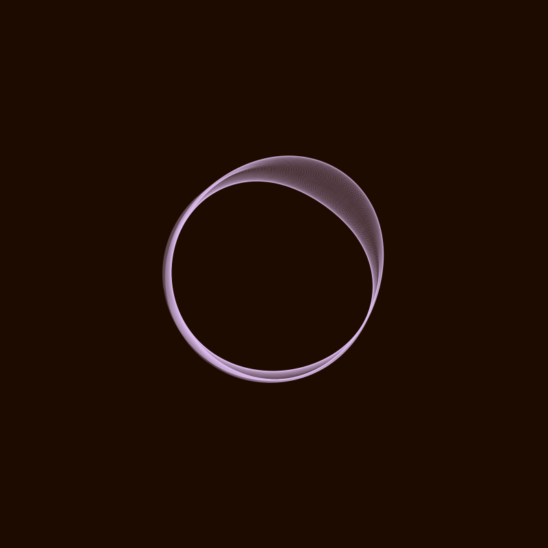 Le Blob Moiré #24 static token preview