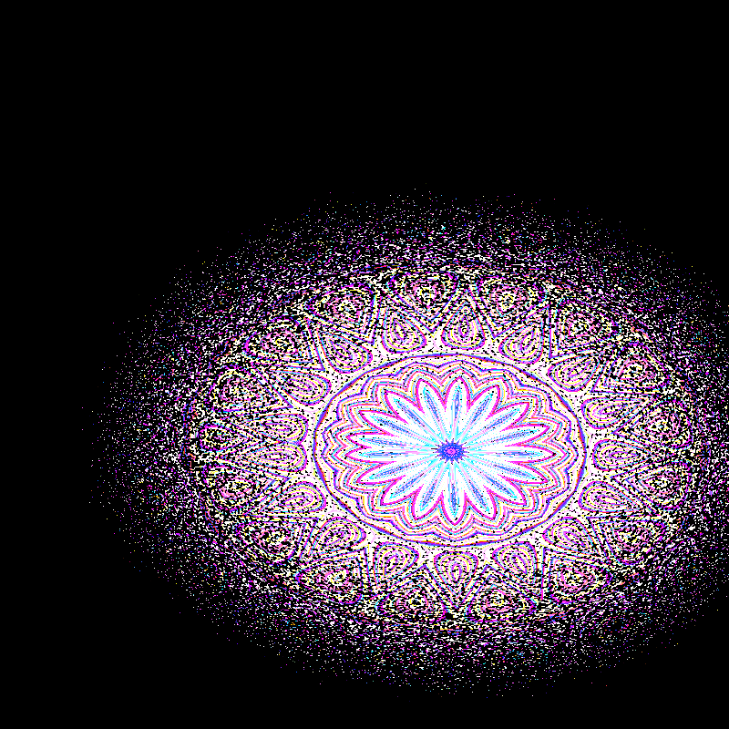 Flowerverse.xyz - (re)generative project #9 static token preview